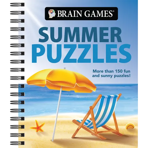 Brain Games - Summer Puzzles: More Than 150 Fun and Sunny Puzzles! - Spiral