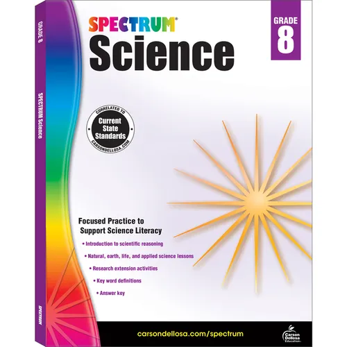 Spectrum Science, Grade 8: Volume 60 - Paperback