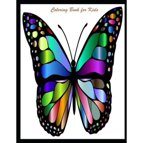 Coloring book for kids: A Fun Animals Pictures Book For Kids Ages 4 to 8 Years Old - Paperback