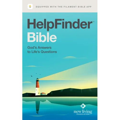 Helpfinder Bible Nlt, Filament Enabled (Softcover, Red Letter) - Paperback
