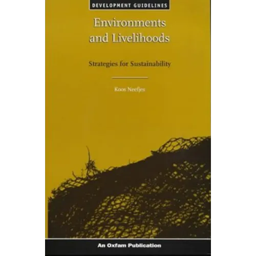 Environments and Livelihoods: Strategies for Sustainability - Paperback