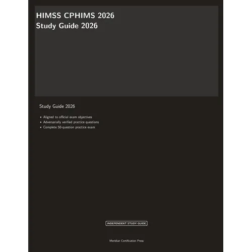 HIMSS CPHIMS 2026 Study Guide - Paperback