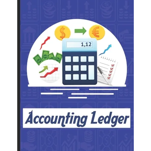 accounting ledgers for bookkeeping: Accounting General Ledge, sustained and long lasting tracking and record keeping Size:8.5