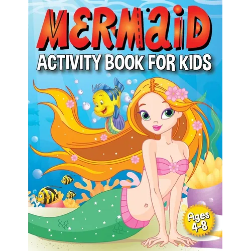 Mermaid Activity Book for Kids - Paperback