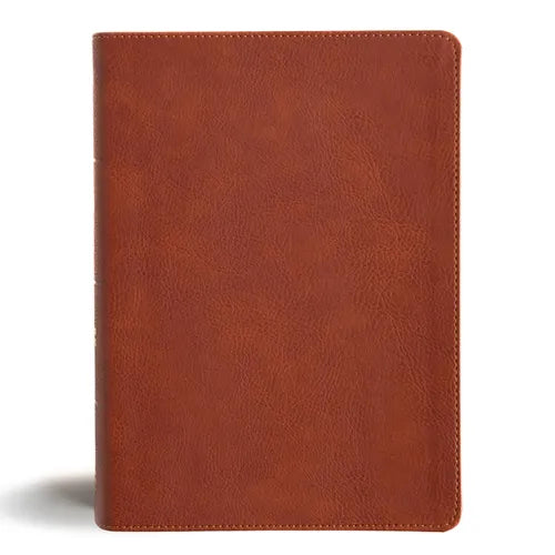 CSB Study Bible, Personal Size, Digital Study Edition, Burnt Sienna Leathertouch - Imitation Leather