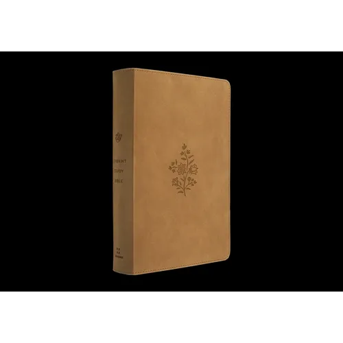 ESV Student Study Bible (Trutone, Nubuck Caramel, Wildflower Design)