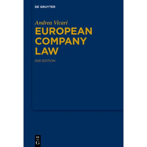 European Company Law - Paperback