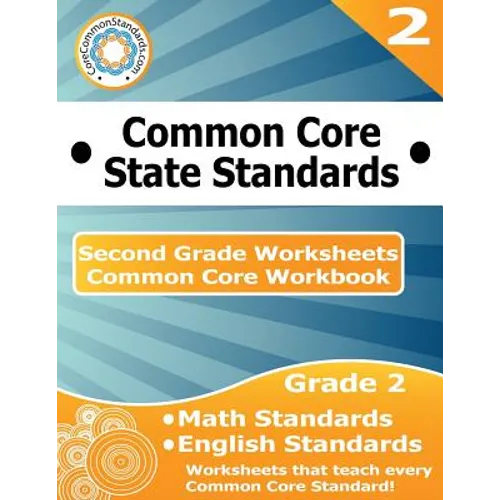 Second Grade Common Core Workbook: Worksheets - Paperback