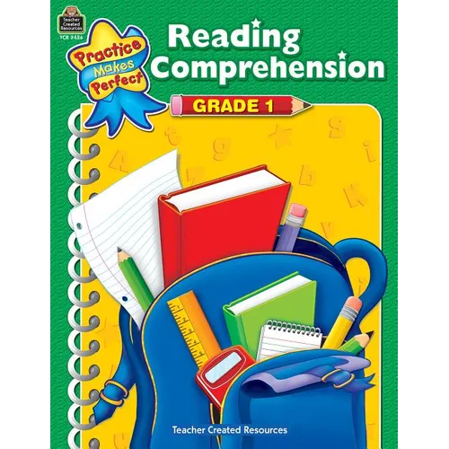 Reading Comprehension, Grade 1 - Paperback
