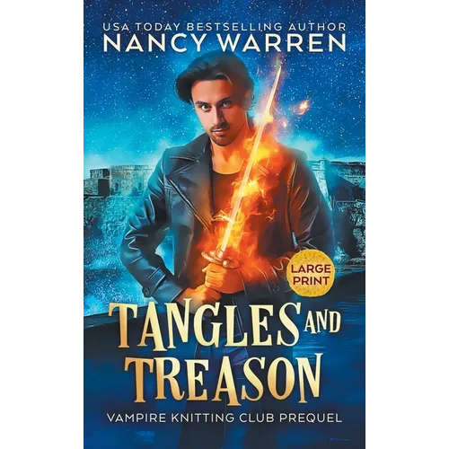 Tangles and Treason (Large Print): A Paranormal Cozy Mystery - Hardcover