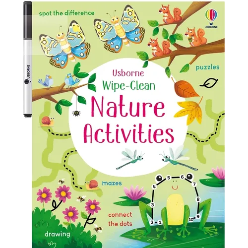 Wipe-Clean Nature Activities - Paperback