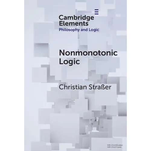 Nonmonotonic Logic - Hardcover