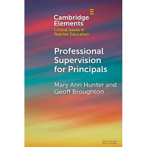 Professional Supervision for Principals - Paperback