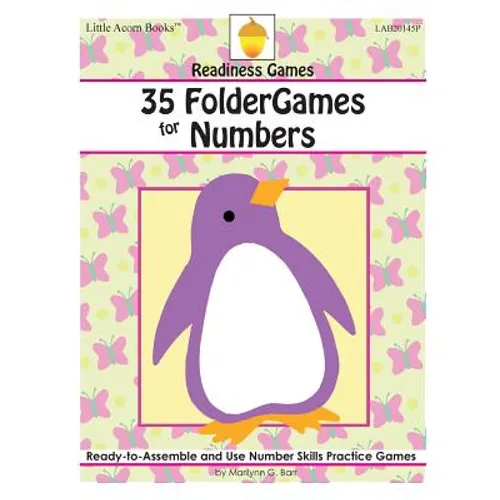 35 FolderGames for Numbers: Readiness Games - Paperback