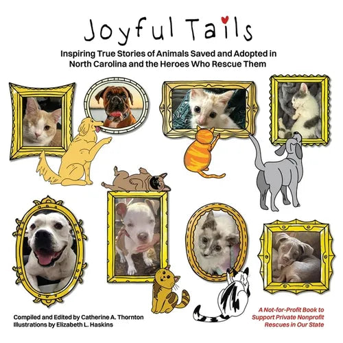 Joyful Tails: Inspiring True Stories of Animal Rescue - Paperback