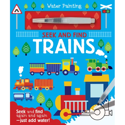Seek and Find Trains - Hardcover