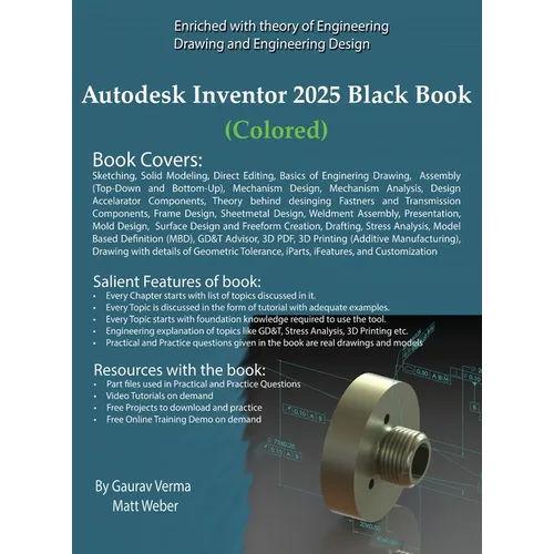 Autodesk Inventor 2025 Black Book