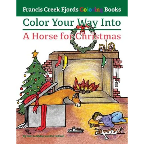 Color Your Way Into A Horse for Christmas