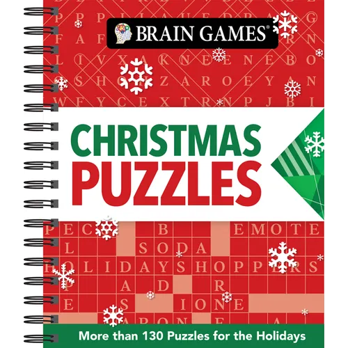 Brain Games - Christmas Puzzles: 120 Mixed Puzzles for the Holidays Volume 2