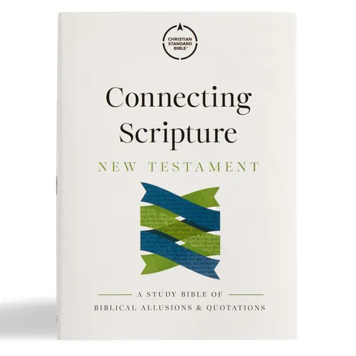 CSB Connecting Scripture New Testament, Hardcover: A Study Bible of Biblical Allusions and Quotations - Hardcover