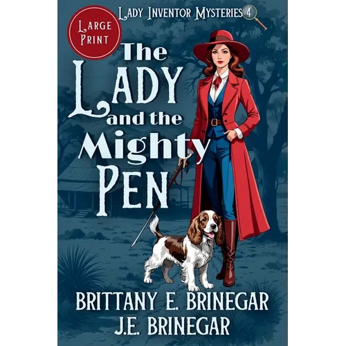 The Lady and the Mighty Pen: A 1920s Courtroom Cozy Mystery (Large Print)