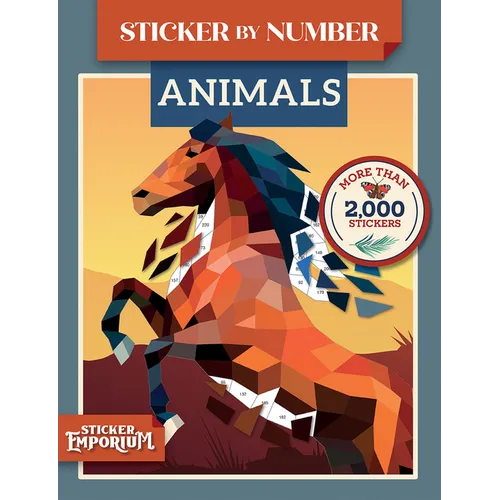 Sticker by Number Animals: Sticker Emporium