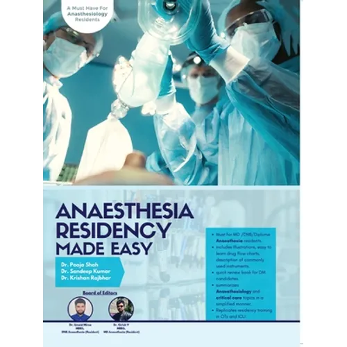Anaesthesia Residency Made Easy - Paperback