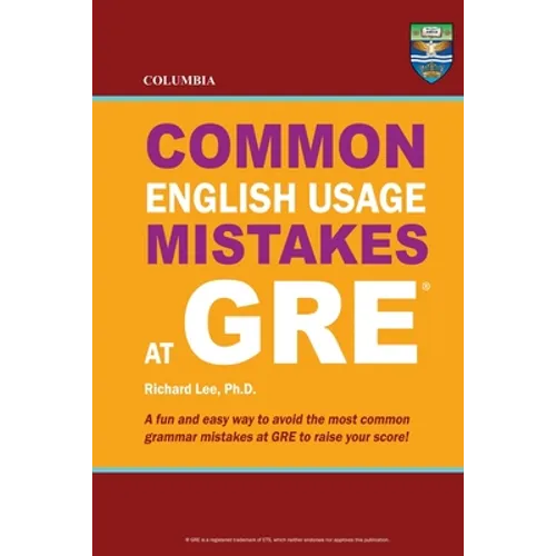 Columbia Common English Usage Mistakes at GRE - Paperback