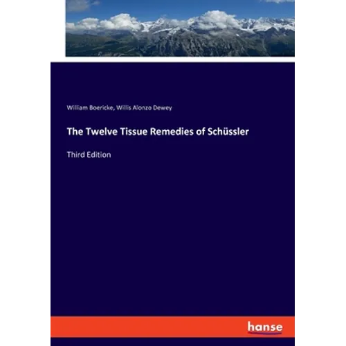 The Twelve Tissue Remedies of Schüssler: Third Edition - Paperback