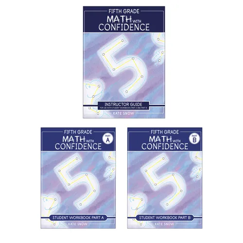 Fifth Grade Math with Confidence Complete Bundle - Paperback