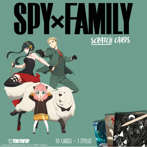 Spy X Family S1 Scratch Cards - Paperback