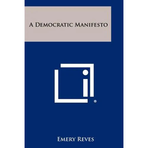 A Democratic Manifesto - Paperback