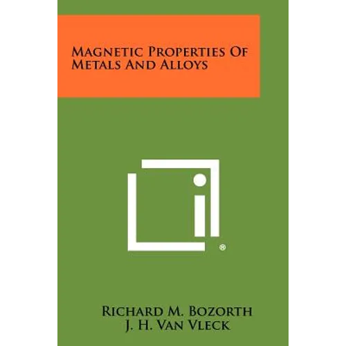 Magnetic Properties Of Metals And Alloys - Paperback