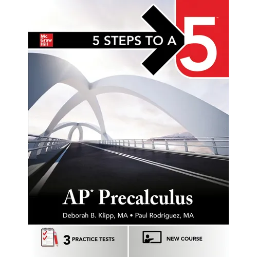 5 Steps to a 5: AP Precalculus 2026: Practice AP Tests + AP Content Review + Digital Resources - Paperback