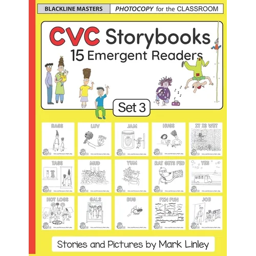 CVC Storybooks: SET 3: Teacher Edition - Paperback