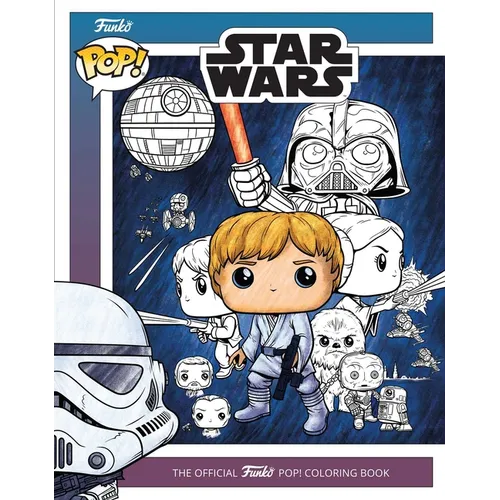 Star Wars: The Official Funko Pop! Coloring Book - Paperback