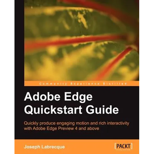 Adobe Edge QuickStart Guide - Paperback