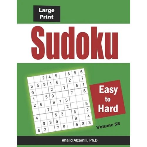 Large Print Sudoku: 100 Easy to Hard Puzzles - Paperback