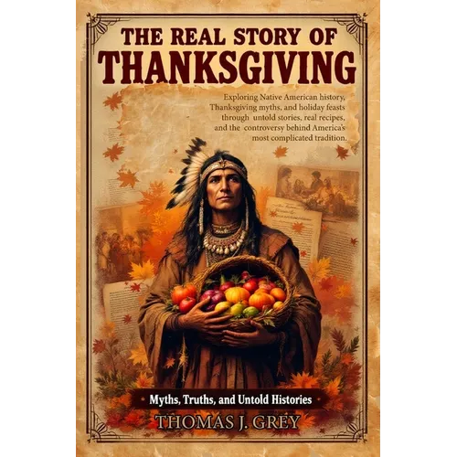 The Real Story of Thanksgiving: Myths, Truths, and Untold Histories: Exploring Native American history, Thanksgiving myths, and holiday feasts through - Paperback