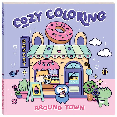 Art Maker Cozy Coloring Around Town