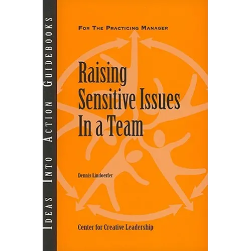 Raising Sensitive Issues in a Team - Paperback