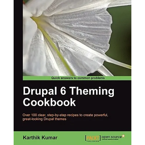 Drupal 6 Theming Cookbook - Paperback