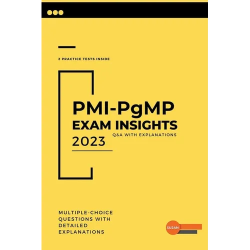 PMI-PgMP Exam Insights: Q&A with Explanations - Paperback