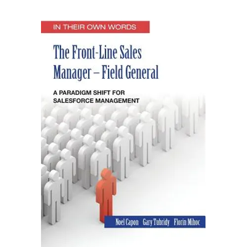 The Front Line Sales Manager - Hardcover