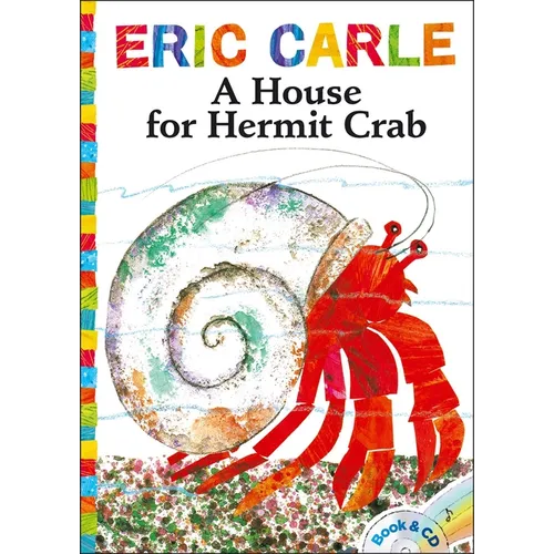 A House for Hermit Crab: Book and CD [With CD (Audio)] - Paperback