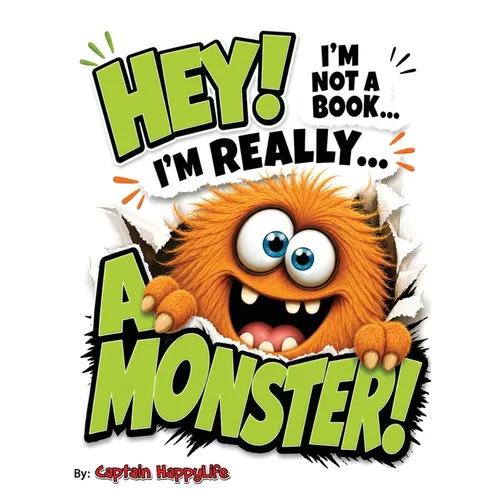 Hey! I'm not a Book! I'm really... a Monster! - Paperback