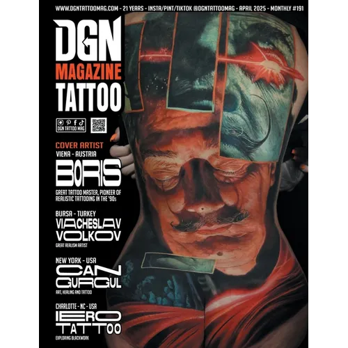 DGN Tattoo Magazine 21 Years #191 Boris - Paperback