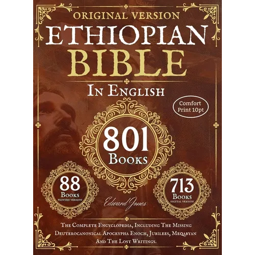 Complete Ethiopian Bible in English - Original Version - 88 Books (Comfort Print) - Hardcover