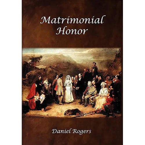 Matrimonial Honor - Hardcover