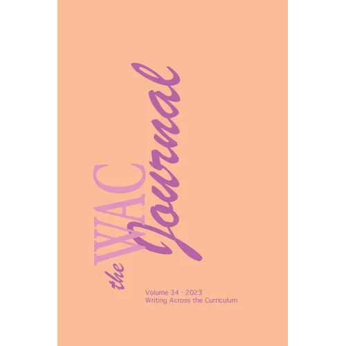 WAC Journal 34 (2023) - Paperback